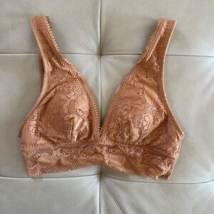 NWOT Aerie plunge lace bra top